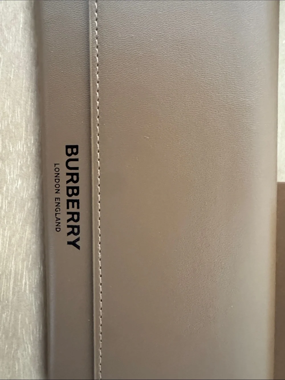 Burberry Striped Cat-Eye Sunglasses in Black, Red, Tan & Blue